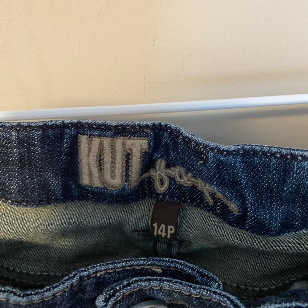 KUT From The Kloth  Blue Jeans Size 14P - Picture 4 of 5